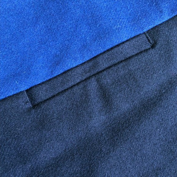 Gap Navy/Blue Wool Blend Mini Skirt - Picture 6 of 8